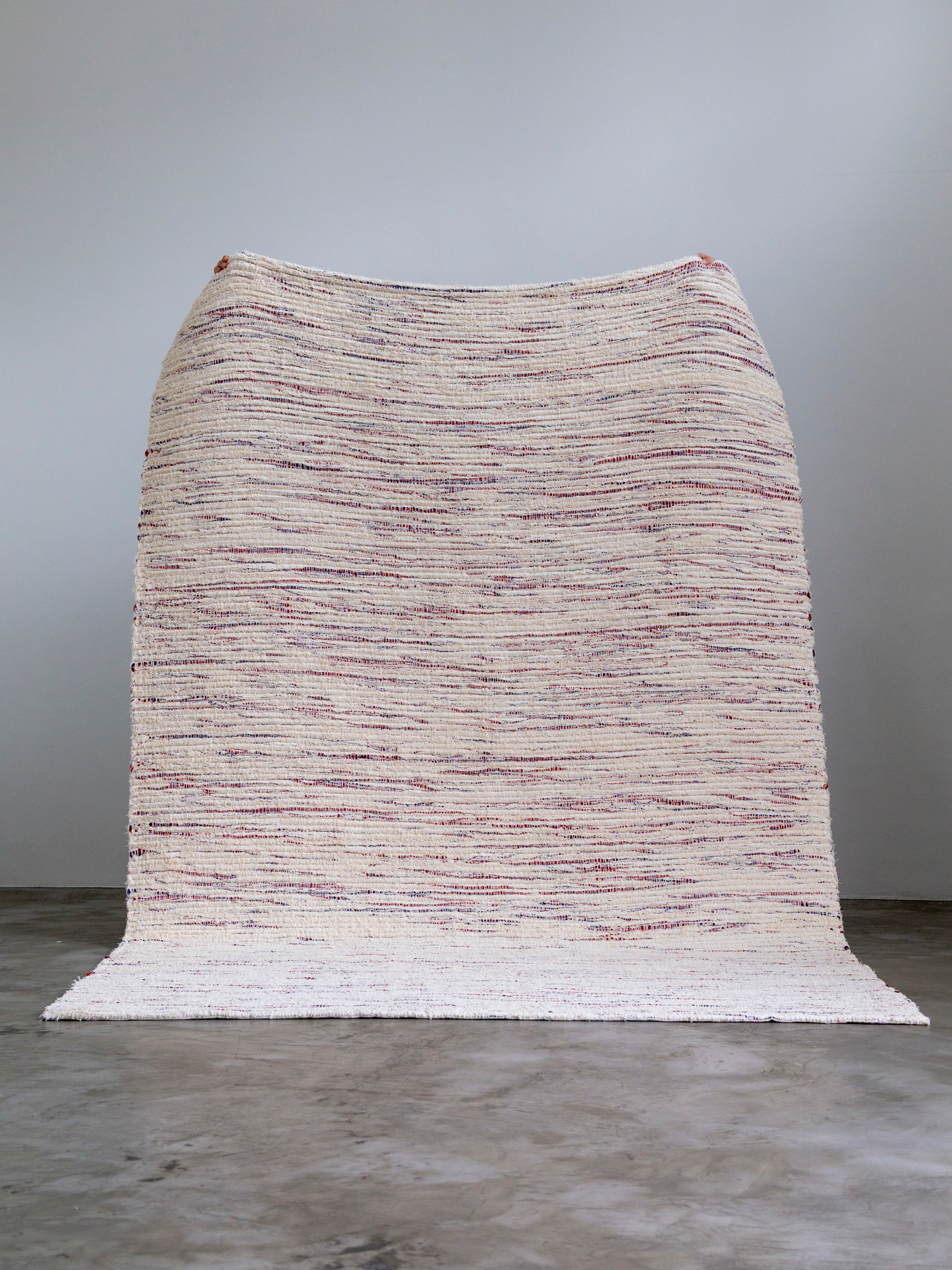 Tapete Nature Mescla - Terracota e Marinho