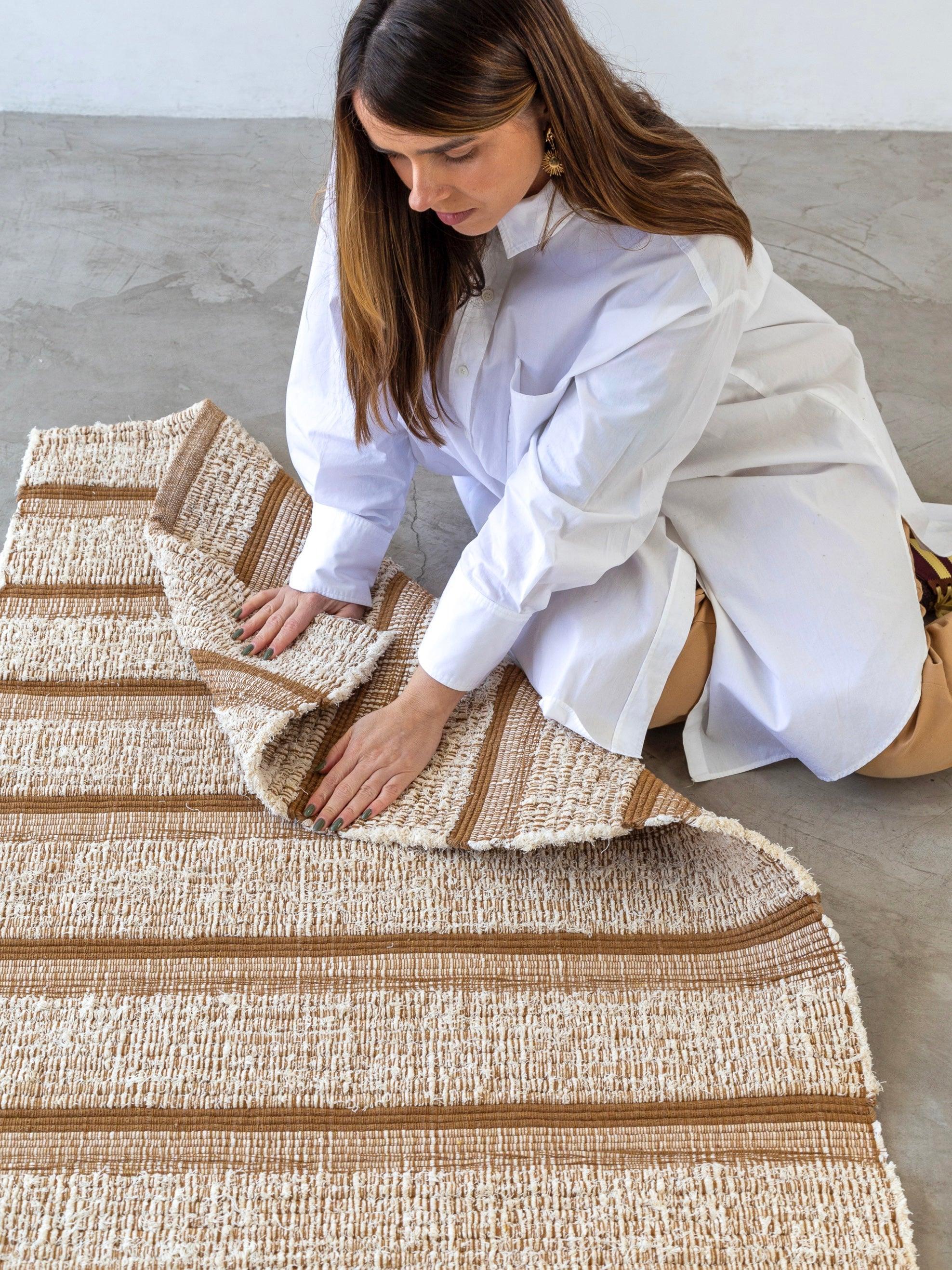 Passadeira Nature Listra Color | Pronta Entrega