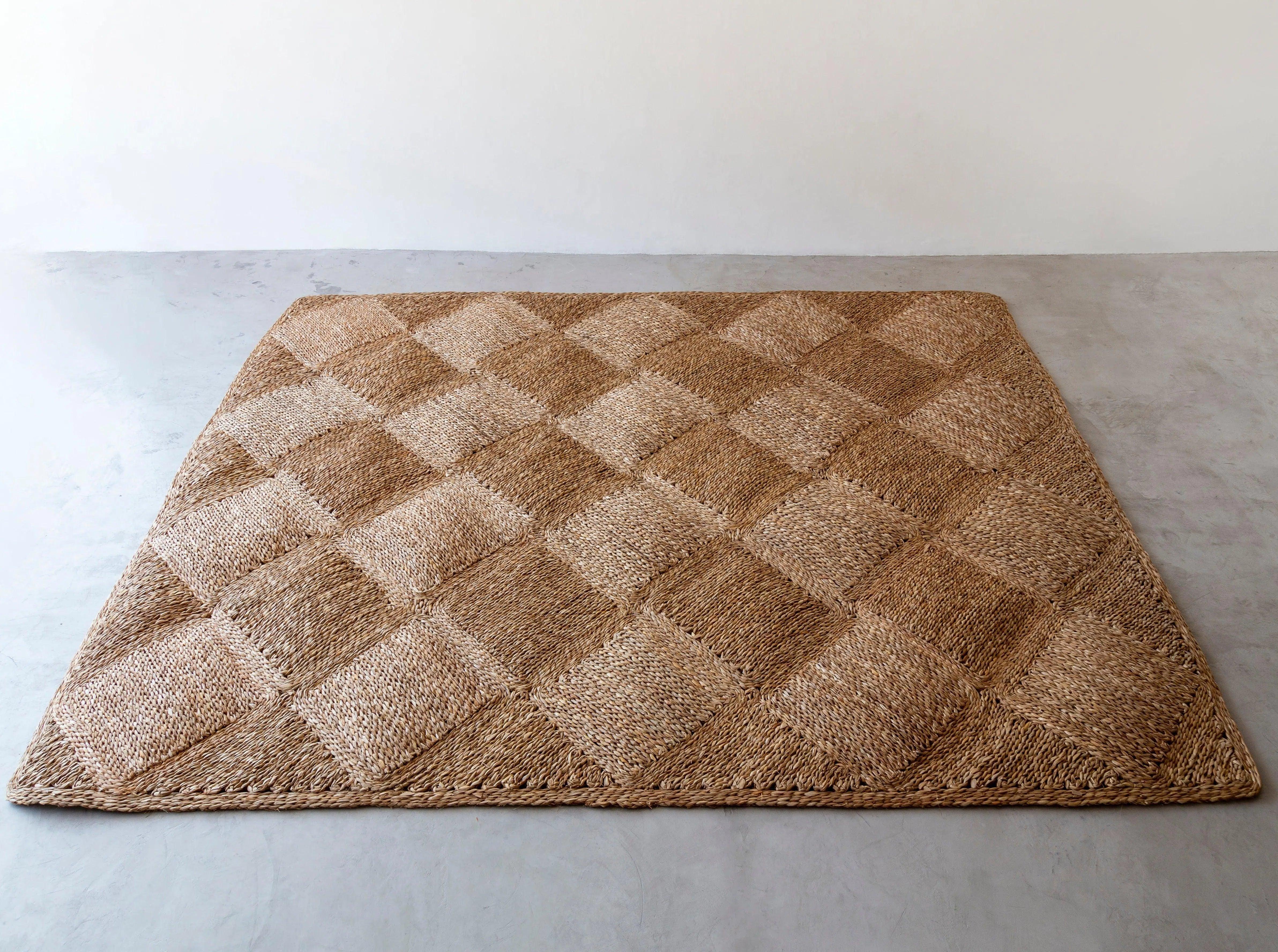 Tapete Losangos Capim D'água - Leva Oficina