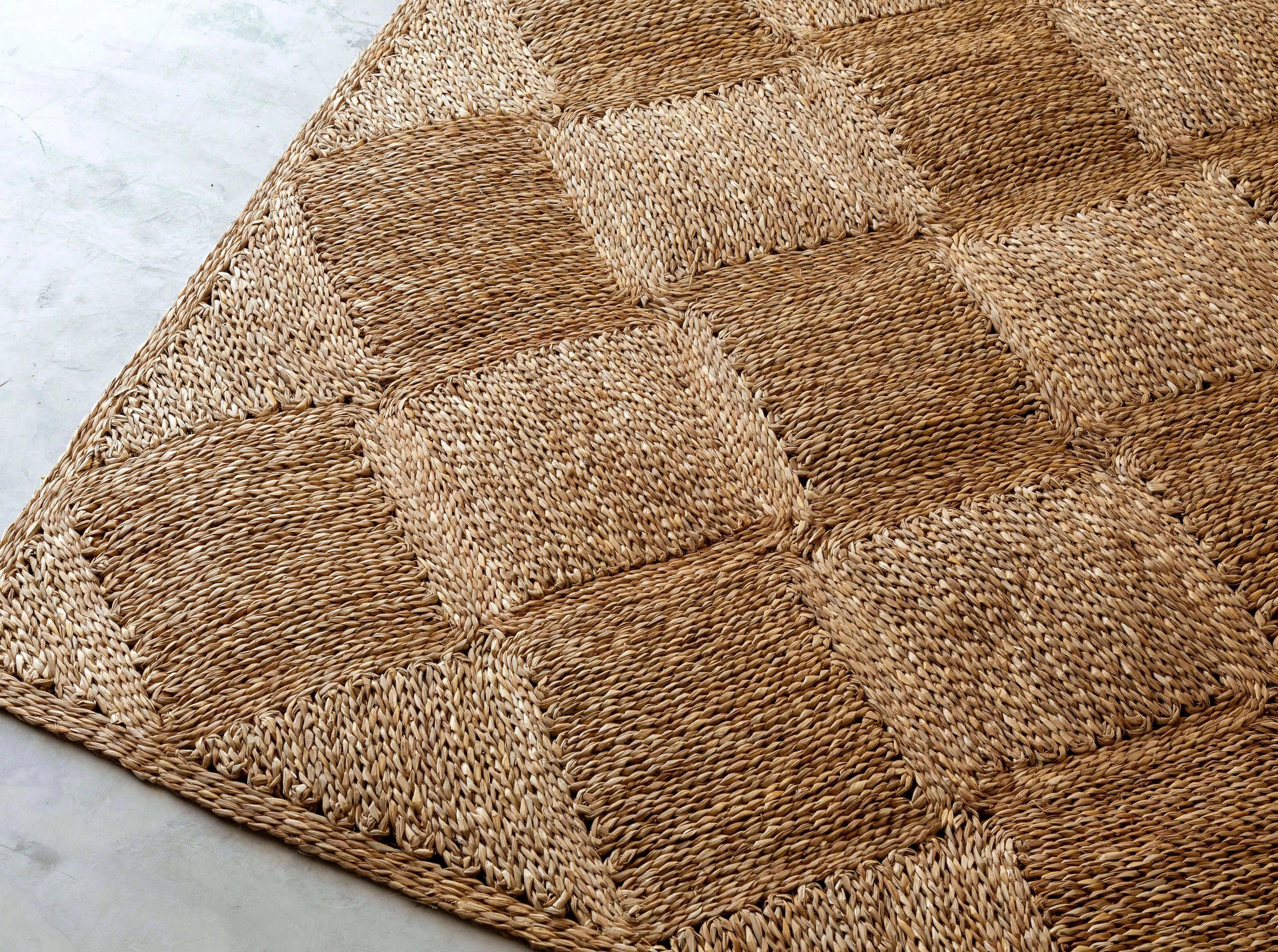 Tapete Losangos Capim D'água - Leva Oficina