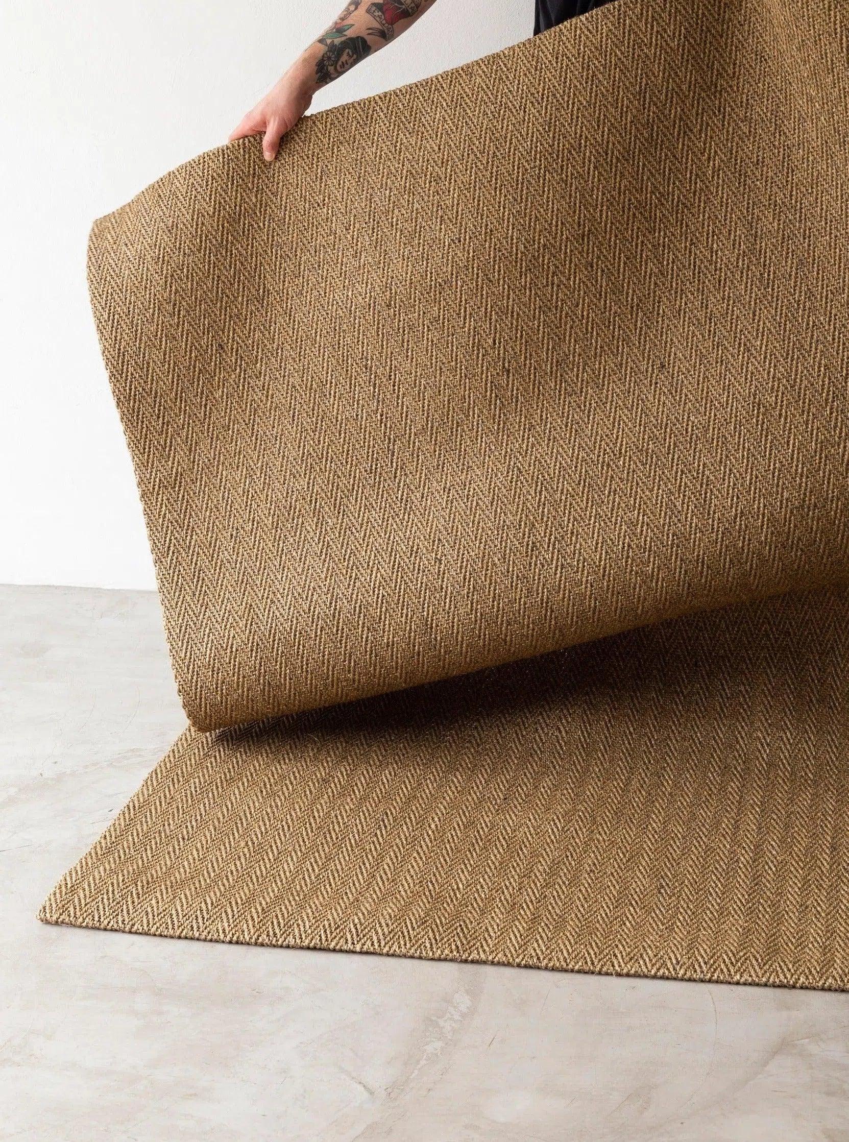 Tapete Sertania Espinha de Peixe - Leva Oficina