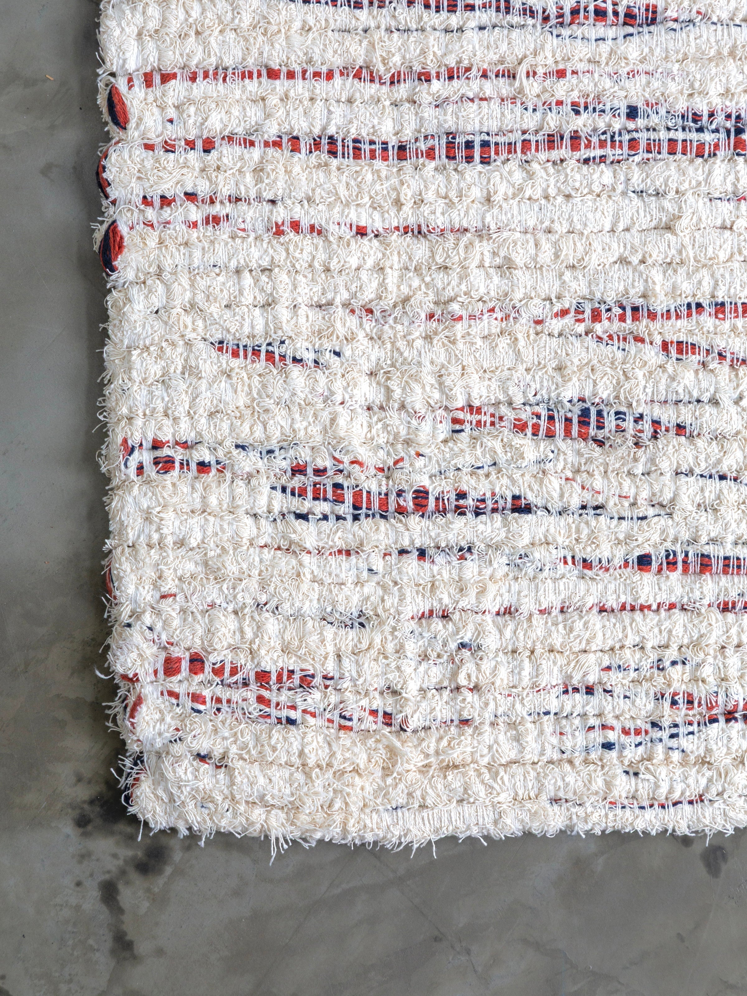 Tapete Nature Mescla - Terracota e Marinho