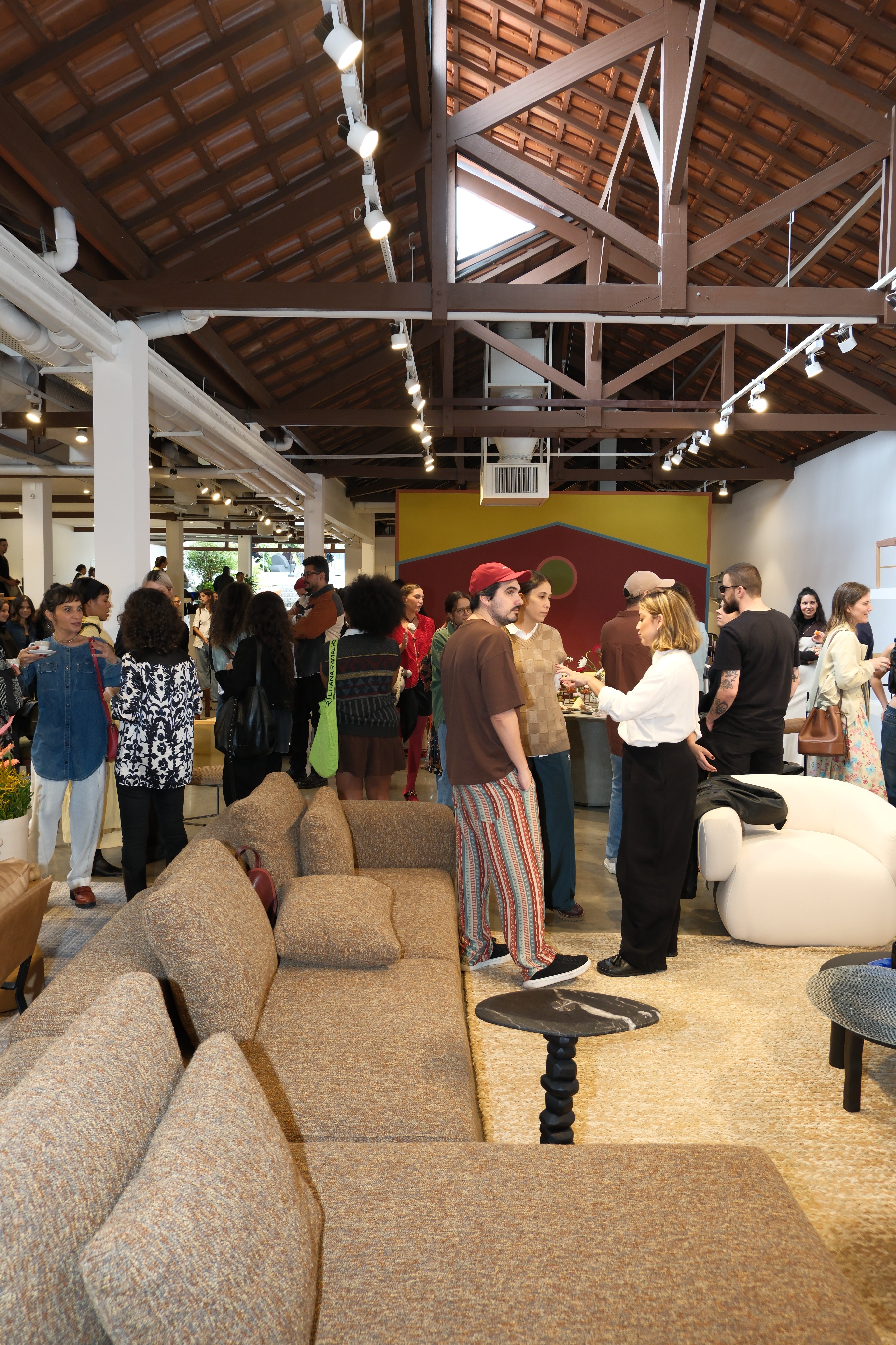 Ambiente da exposição Casa Brasileira, realizada pela Boobam durante a DW! SP 2026.